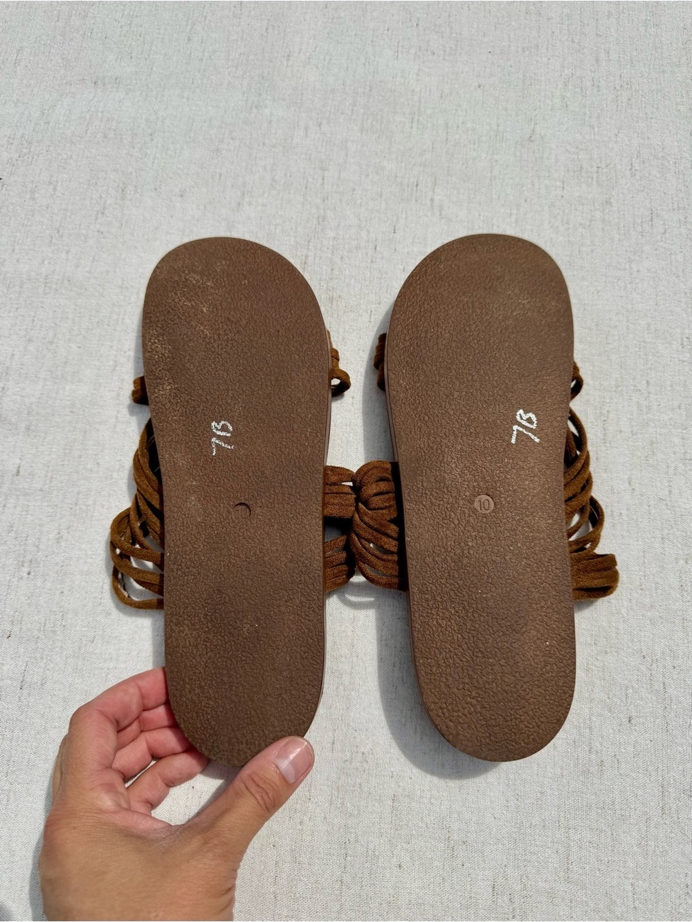 maurices strappy sandals - Picture 4 of 6